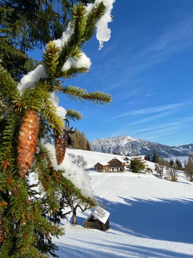 Kirchenbichlerhof Villa Pruggern Bagian luar foto