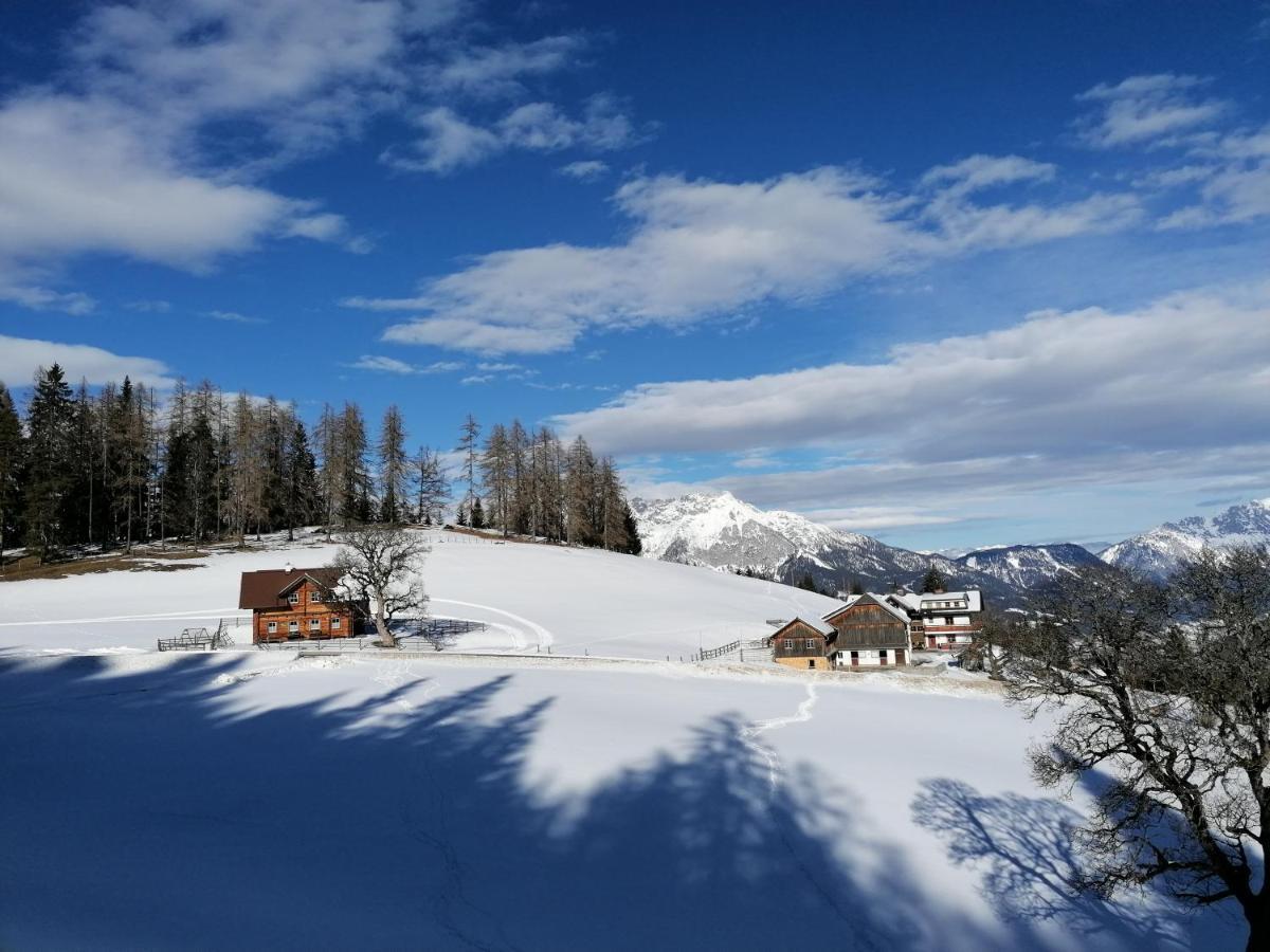 Kirchenbichlerhof Villa Pruggern Bagian luar foto